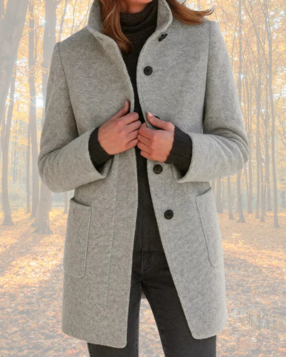 Maisy™ | Classic Buttoned Coat