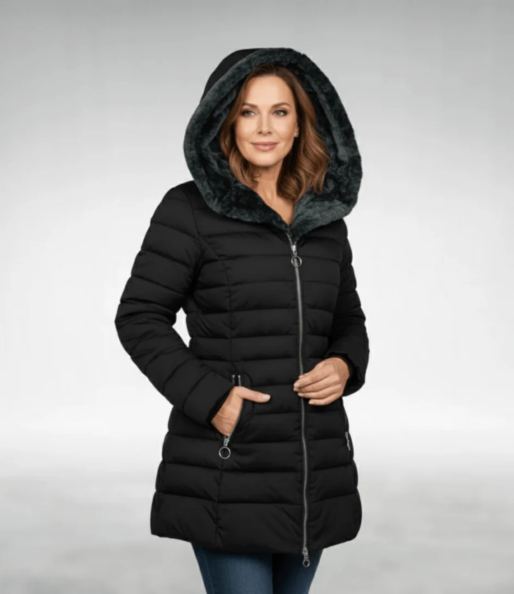 Eloise™ | Cozy Quilted Zipper Jacket