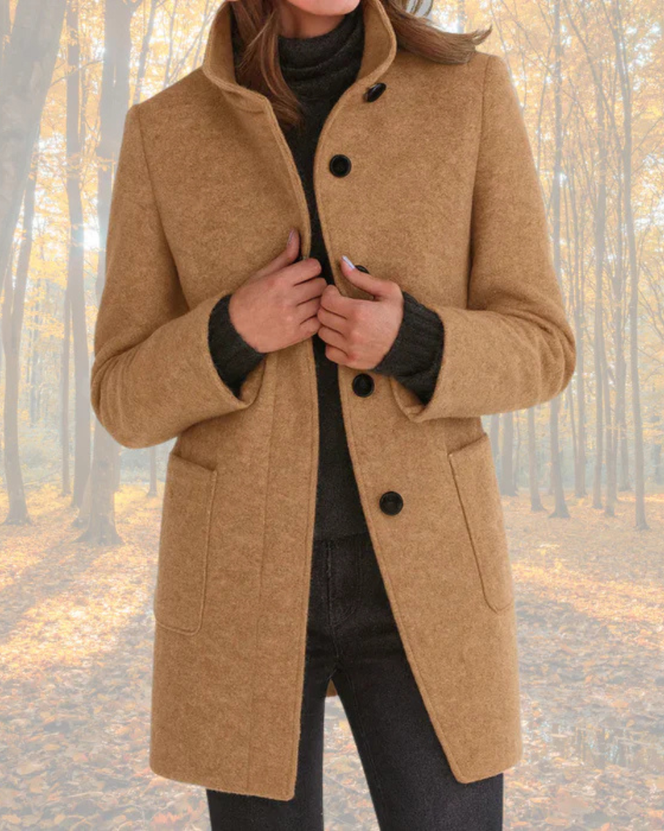 Maisy™ | Classic Buttoned Coat