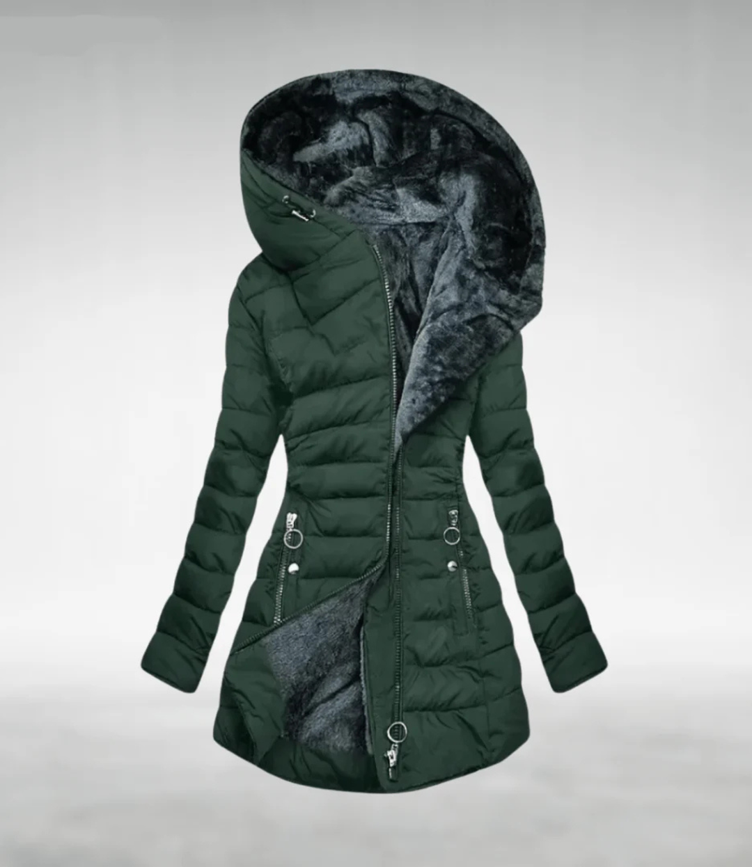 Eloise™ | Cozy Quilted Zipper Jacket