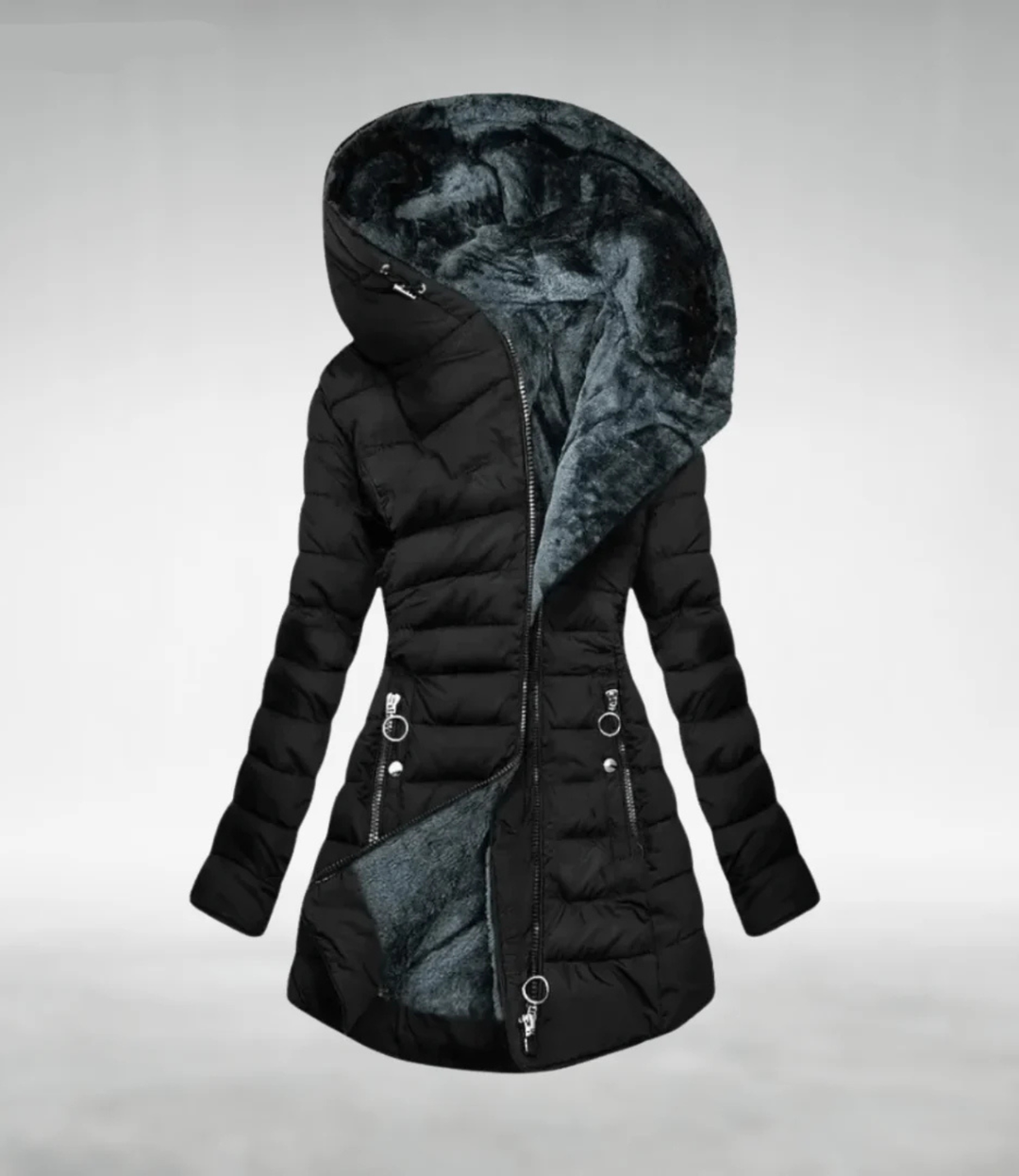 Eloise™ | Cozy Quilted Zipper Jacket