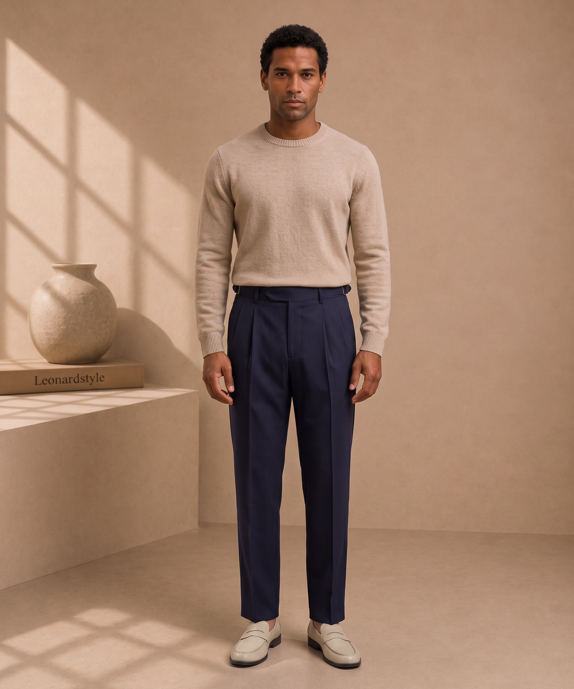 Men's Tailored Trousers – Clean Finish, Everyday Structure – image 3