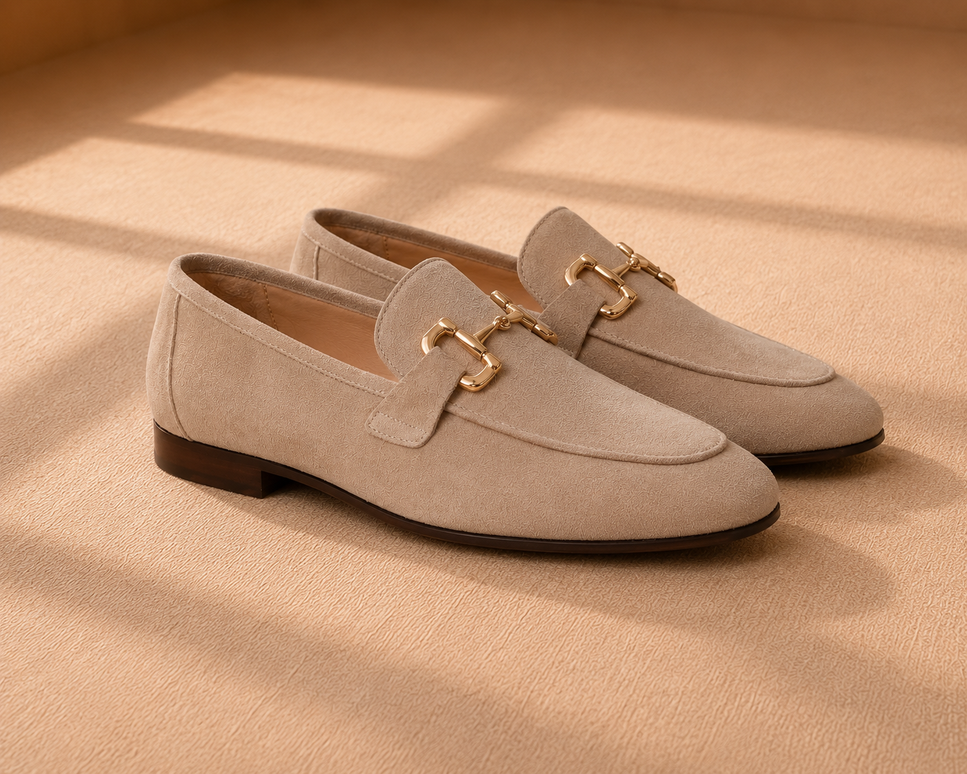 Men's Horsebit Loafers – Almond Toe, Flexible Sole – image 3