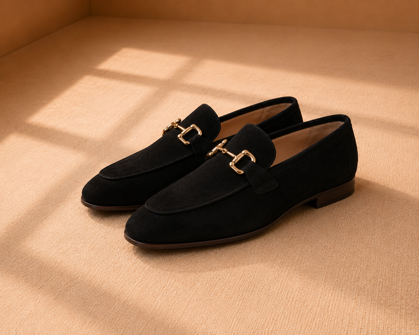 Men's Horsebit Loafers – Almond Toe, Flexible Sole