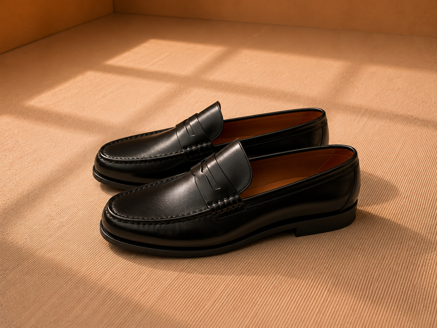 Men's Penny Loafers – Classic Strap, Office to Formal – image 3