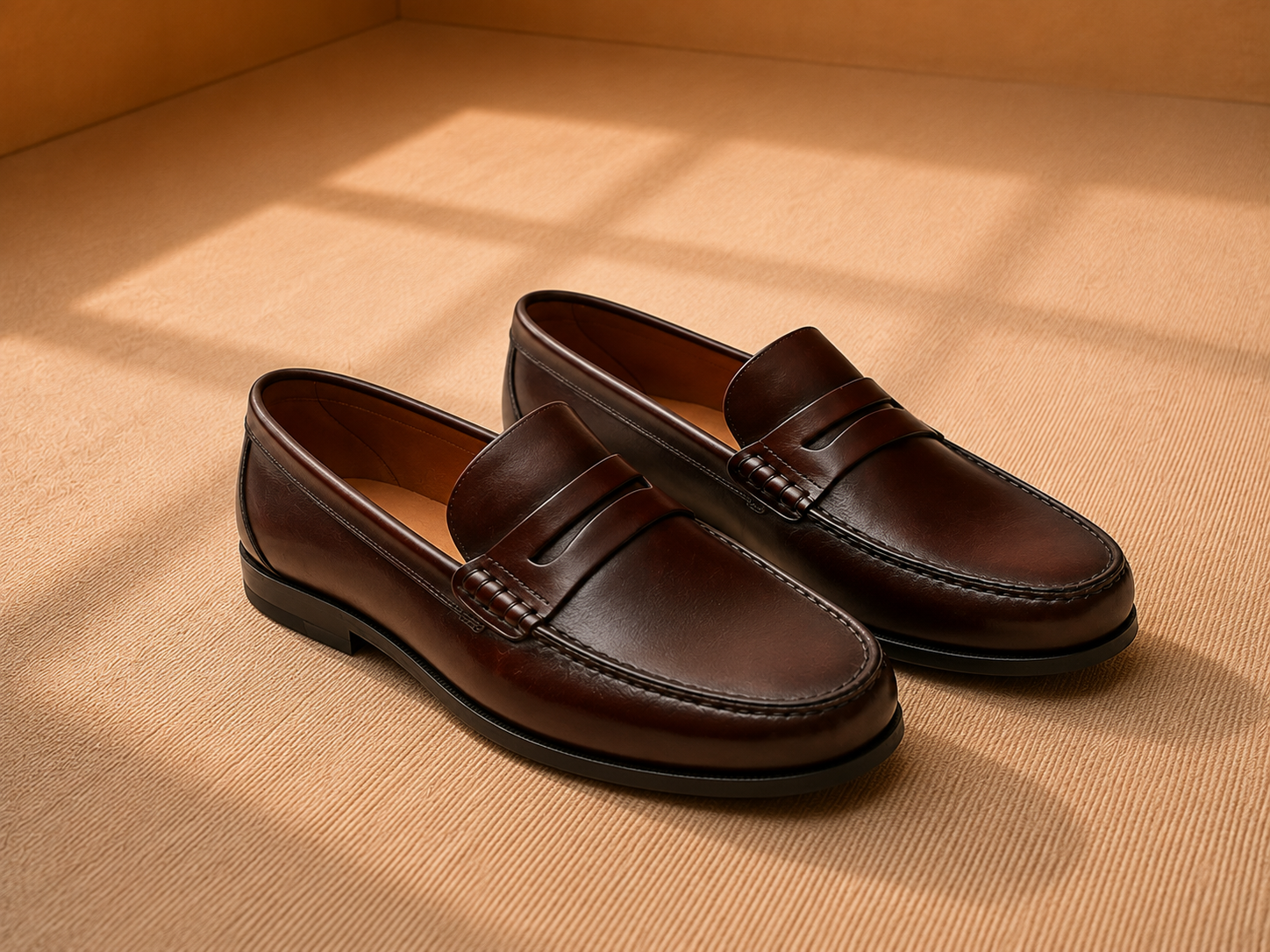 Men's Penny Loafers – Classic Strap, Office to Formal