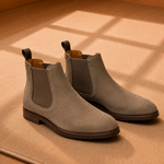 Men's Chelsea Boots – Elastic Panels, Pull-On Fit