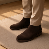 Men's Chelsea Boots – Elastic Panels, Pull-On Fit – image 6