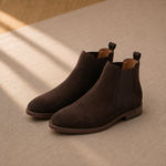 Men's Chelsea Boots – Elastic Panels, Pull-On Fit – image 4