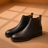 Men's Chelsea Boots – Elastic Panels, Pull-On Fit – image 2