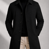 Men's Trench Coat – Slim Tailored Silhouette