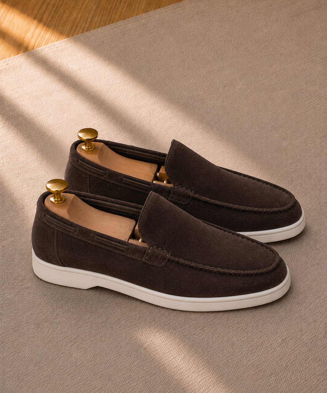 Men's Classic Loafers – Comfort Fit, Cushioned Footbed