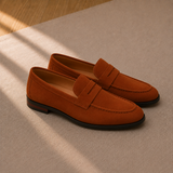 Men's Penny Loafers – Rounded Toe, Weekend Ready – image 5