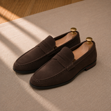 Men's Penny Loafers – Rounded Toe, Weekend Ready – image 2