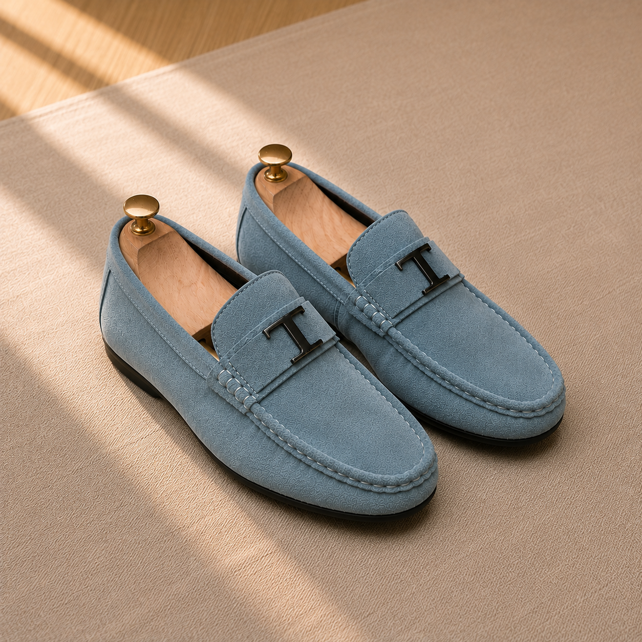 Men's Buckle Loafers – Shoe Trees Included, Matte Finish – image 2