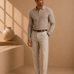 Men's Full Length Tailored Trousers – Smooth Finish – image 2