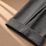 Men's Pleated Trousers – Side Adjuster, No Belt Needed – image 6