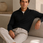 Men's High Waist Pleated Trousers – Tailored Fit – image 2