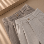 Men's High Waist Pleated Trousers – Tailored Fit – image 3