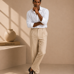 Men's Striped Trousers – Relaxed Fit, Machine Washable – image 5