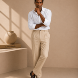 Men's Striped Trousers – Relaxed Fit, Machine Washable – image 5