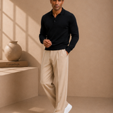 Men's Straight Leg Trousers – Clean Tailoring, All-Day Comfort