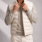 Men's Puffer Vest – Slim Fit, Minimal Bulk