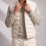 Men's Puffer Vest – Slim Fit, Minimal Bulk