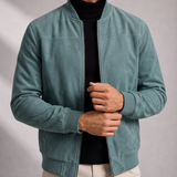 Men's Bomber Jacket – Lined, Tailored Modern Fit – image 3