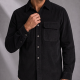 Men's Overshirt – Chest Pocket, Shirt-Jacket Cut – image 3