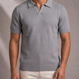 Men's Short Sleeve Polo – Soft Knit, Structured Collar – image 7