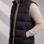 Men's Quilted Gilet – Zip Hip Pockets, Lightweight Warmth