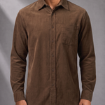 Men's Textured Shirt – Mid-Weight, Structured Collar – image 3