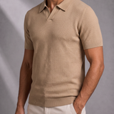 Men's Short Sleeve Polo – Soft Knit, Structured Collar – image 2