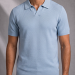 Men's Short Sleeve Polo – Soft Knit, Structured Collar – image 9