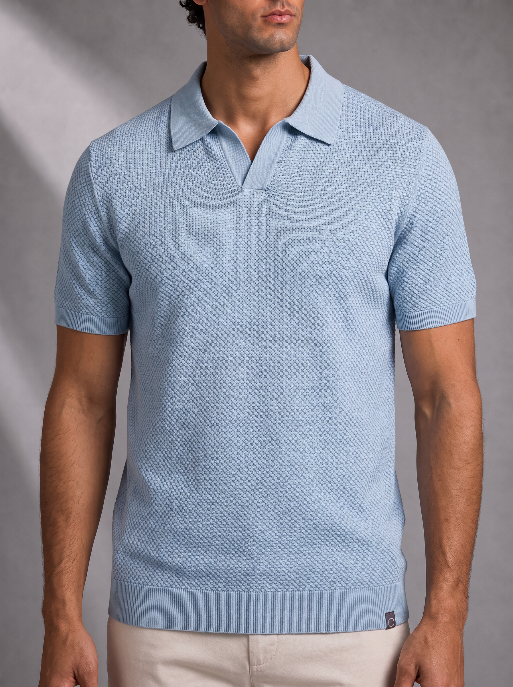 Men's Short Sleeve Polo – Soft Knit, Structured Collar – image 9