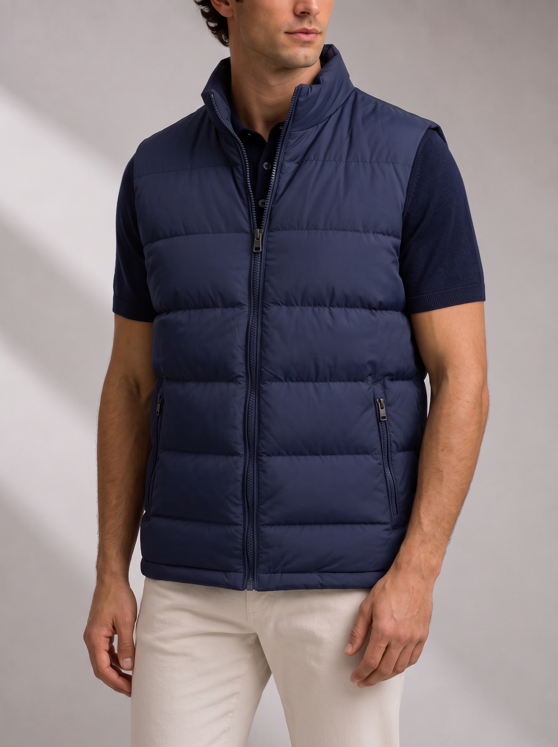 Men's Quilted Gilet – Zip Hip Pockets, Lightweight Warmth – image 2