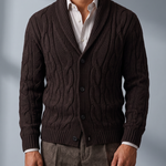 Men's Soft Zip Cardigan – Side Pockets, Relaxed Fit