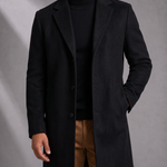 Men's Overcoat – Fully Lined, Single-Breasted – image 3