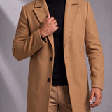 Men's Overcoat – Fully Lined, Single-Breasted – image 2