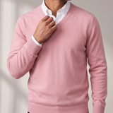 Men's Crew Neck Jumper – Lightweight Warmth, Ribbed Trims – image 3