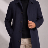 Men's Trench Coat – Slim Tailored Silhouette – image 4