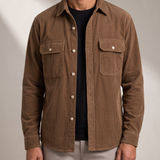 Men's Overshirt – Chest Pocket, Shirt-Jacket Cut
