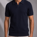 Men's Short Sleeve Polo – Soft Knit, Structured Collar – image 4