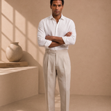 Men's Tailored Trousers – Clean Finish, Everyday Structure
