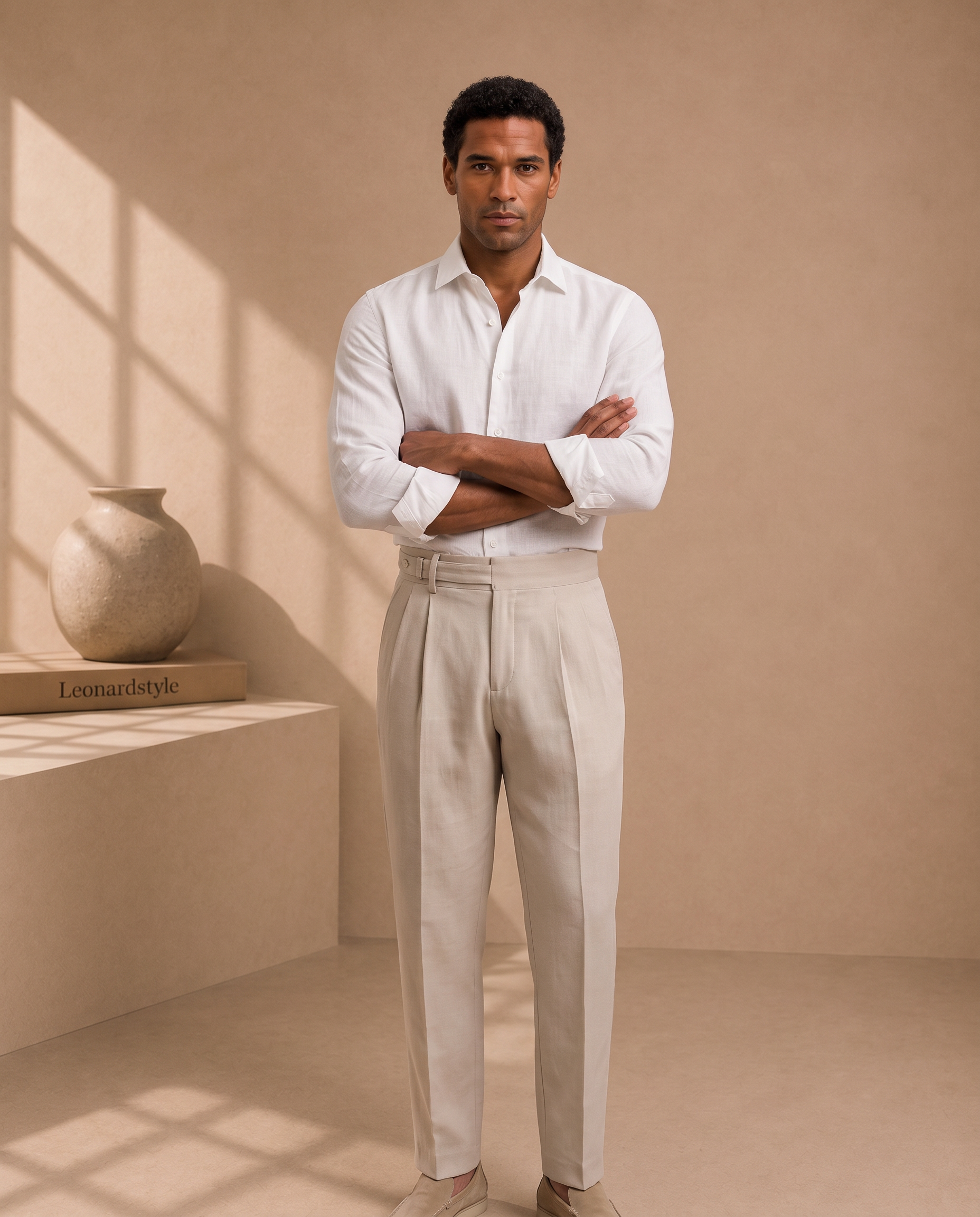 Men's Tailored Trousers – Clean Finish, Everyday Structure